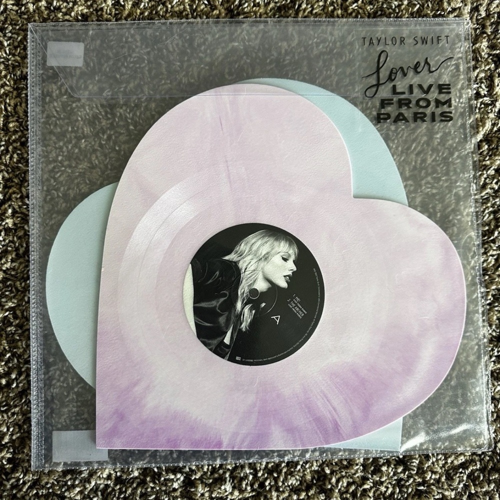Taylor Swift Lover Live From Paris Vinyl Original Pressing